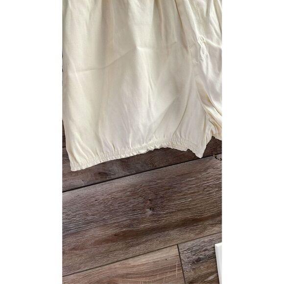Vintage CATALINA Shorts Elastic Drawstring Waist Elastic Leg Sports Sz 36 White - Picture 5 of 12
